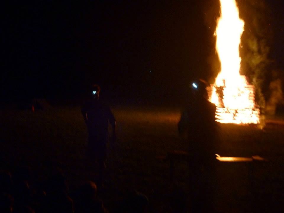Sint-Martinus den XIIde - Kamp Curfoz 2013 Groot Kampvuur